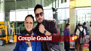 Bigg Boss 14 Star Couple, Aly Goni & Jasmin Bhasin Spotted Together At Mumbai Airport