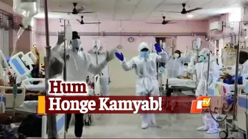 Watch: Odisha Doctors & Nurses Shake A Leg To Boost Morale Of #COVID19 Patients
