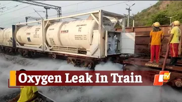 Oxygen Leaks From Train Container In Odisha
