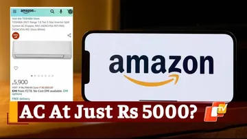 ‘Amazon.in Big Error’: Rs 1 Lakh Toshiba Air Conditioner Gets Listed For Rs 5900