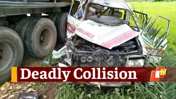 Four Persons In Ambulance Killed, 2 Critical In Road Mishap In Odisha