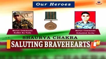 Two Martyrs Of Odisha Police Conferred With Shaurya Chakra On Independence Day Eve