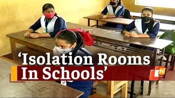 Odisha School Classes Begin, Hostels Reopen For Class 9 Students
