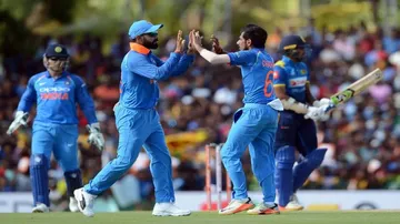 First ODI: Dhawan, Kohli guide India to 9-wicket win over Sri Lanka