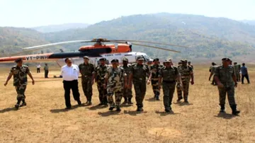 DGP reviews anti-Maoist operations in cut-off areas