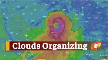 #CycloneYaas: ‘Scattered Clouds Organizing; Rainfall Likely In Odisha’
