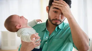 Father's stress linked to kids' brain development