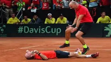 France, Belgium to vie for Davis Cup title