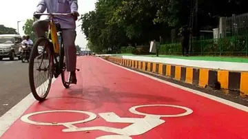 Tracks laid out for smart cycles in smart city Bhubaneswar