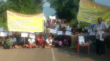 Traffic hit as locals block NH-49 in Deogarh