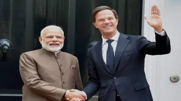 PM Narendra Modi meets Dutch PM Mark Rutte