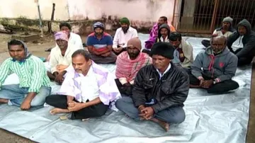 30 Families Ostracised Over Political Rivalry Stage Dharna Outside Tehsil Office In Odisha