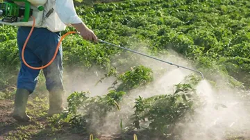 Farmer attempts to spray toxic pesticide on minister, nabbed