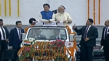 Japanese PM arrives on two-day India visit