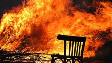 Four of a family burn to death, son-in-law allegedly sets house on fire