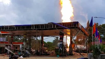 Breaking: One Dead In Bhubaneswar Filling Station Blast