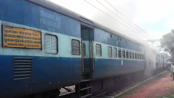 Luggage van of Bhubaneswar-bound train catches fire