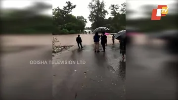 Road communication affected as water flows over bridges in Malkangiri