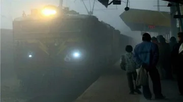 Dense fog envelopes Capital city; train and flight services hit