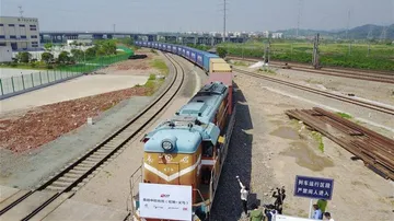 First China-Britain freight train completes round trip