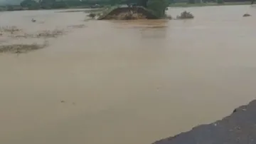 Odisha Floods: ‘Dynamite Used To Create 300 ft breach On Kelua River Embankment In Jajpur’