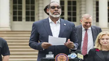 New York City councilman becomes world’s tallest politician