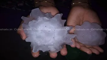 Hailstones wreak havoc in Balasore