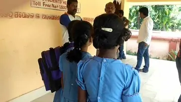 Headmaster accused of making 'obscene gestures' at girl students