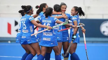 Indian women's hockey team secures place in Olympics qualifiers final round