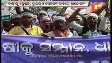 Farmers’ body stages rally in city today