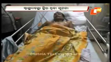 Hemananda complains of chest pain, admitted to hospital