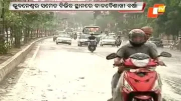 Hailstorm brings relief from heat in Twin City