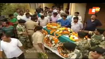 Mortal remains of two BSF martyrs consigned to flames