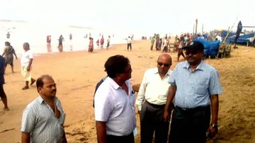 Sea ingress in Puri: IIT, Madras team visits spot