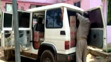 Illegal liquor transporting vehicle seized in Jagatsinghpur