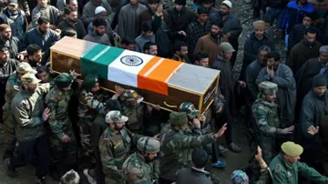 Young Kashmiri Army officer killed by militants