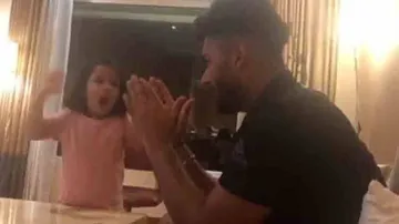 Ziva Dhoni turns Hindi teacher for Rishabh Pant!