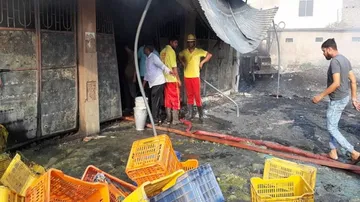 Odisha: 2 Godowns, 3 Vehicles Gutted In Vegetable Market Fire In Jajpur
