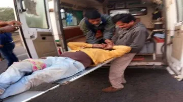 Man shot at by unidentified miscreants, admitted to hospital