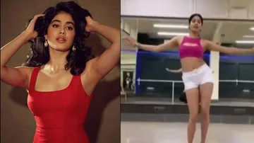 Janhvi Kapoor shows off her belly dance moves [WATCH]