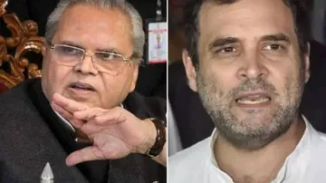 Rahul politicising Kashmir visit issue: Governor