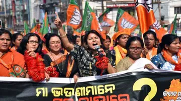 BJP's 'Lal Churi Abhiyan': Rising atrocities against women triggers massive protests
