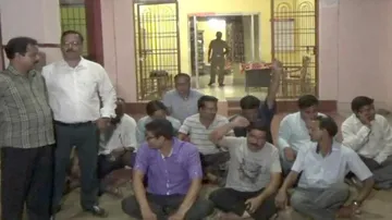 Protest After Lady Cop Misbehaves With Lawyer In Bargarh