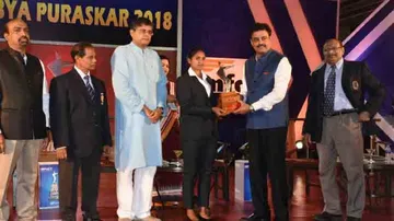 Lilima Minz receives Ekalabya Puraskar 2018