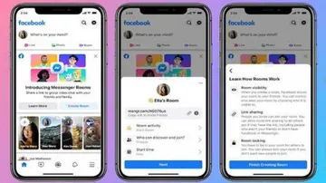 Facebook launches 50 person video chat Messenger Rooms globally