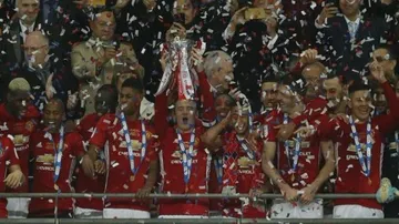 Manchester United wins English Football League Cup