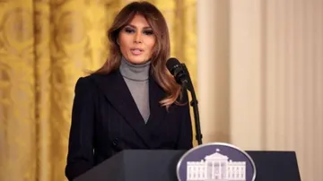 Melania Trump promotes 'kindness, compassion, positivity' at youth conference