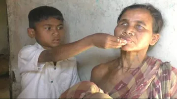 Minor Odisha Boy Only Ray Of Hope For His Visually Challenged Mother
