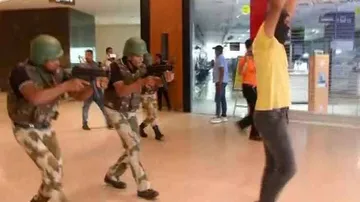 Mock Drill At Bhubaneswar Shopping Mall To Gauge Terror Attack Preparedness