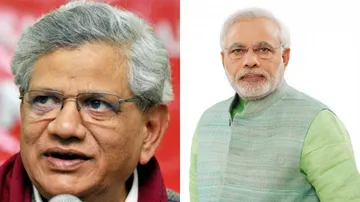 Modi government making shining India for rich, nothing for poor: Yechury